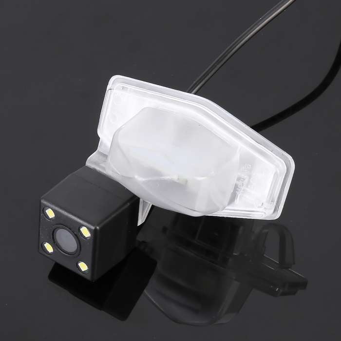 656x492 Effective Pixel HD Waterproof 4 LED Night Vision Wide Angle Car Rear View Backup Reverse Cam