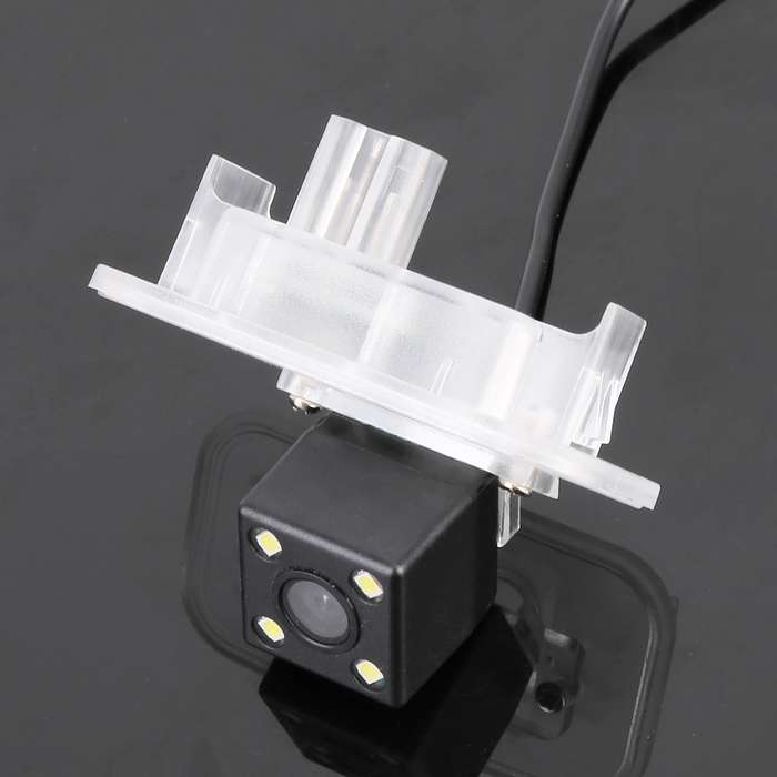 656x492 Effective Pixel HD Waterproof 4 LED Night Vision Wide Angle Car Rear View Backup Reverse Cam