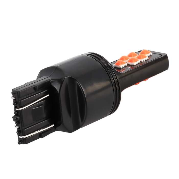 2 PCS 7443 DC9-16V / 3.5W Car Auto Brake Lights 12LEDs SMD-ZH3030 Lamps, with Constant Current(Red L