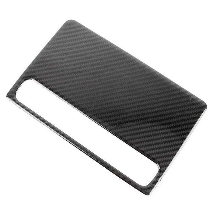 Car Carbon Fiber Navigation Decorative Panel for Audi A3 2014-2018