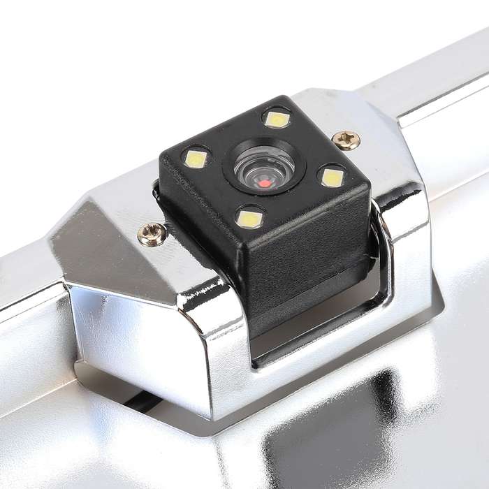 JX-9488 720x540 Effective Pixel NTSC 60HZ CMOS II Universal Waterproof Car Electroplated Silver Rear