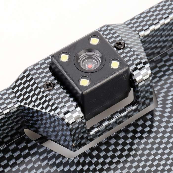 JX-9488 720x540 Effective Pixel NTSC 60HZ CMOS II Universal Waterproof Car Carbon Fiber Rear View Ba