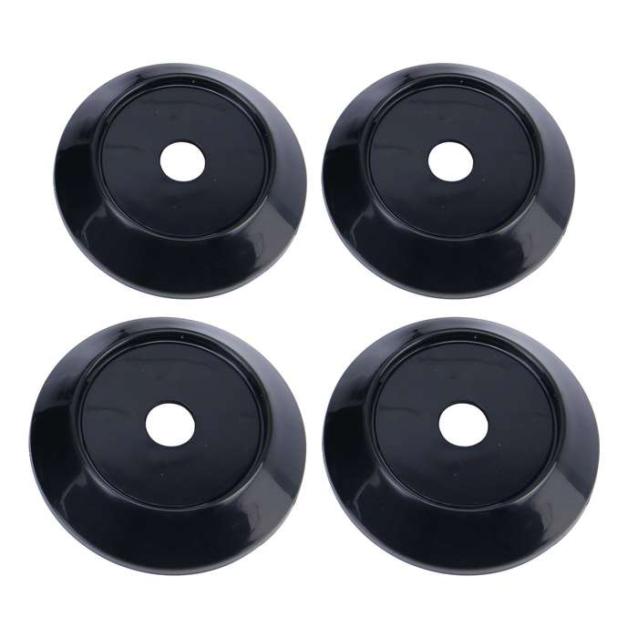 4 PCS Plastic Car Styling Accessories Car Emblem Badge Sticker Wheel Hub Caps Centre Cover