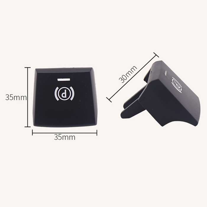 Auto Parking Switch Cover Replacement Handbrake P Key Button 61316822518 for BMW 5 / 6 Series 2009-2