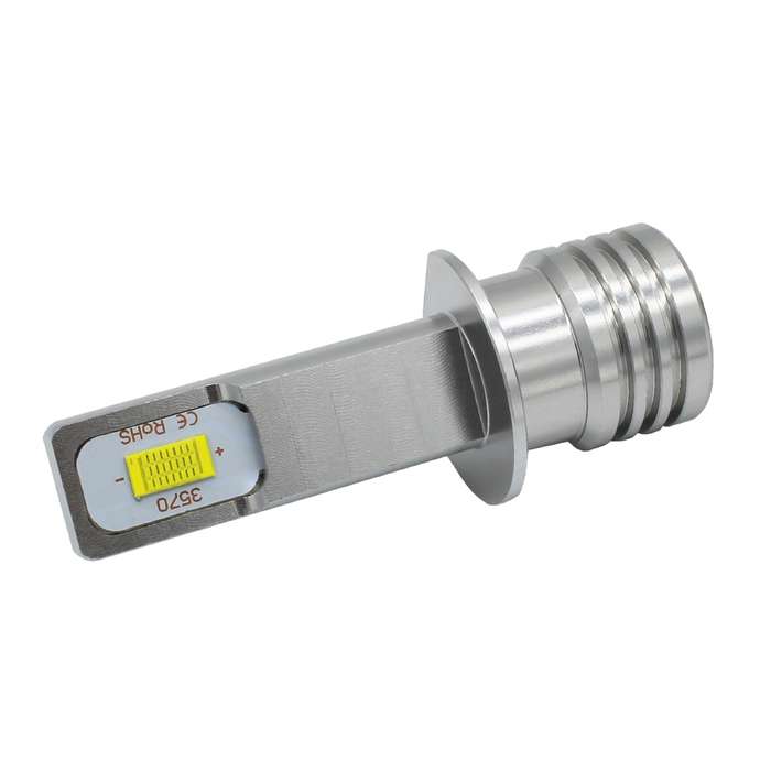 2 PCS H1 72W 1000LM 6000-6500K Super Bright Car Fog Light LED Bulbs, DC 12-24V(Yellow Light)