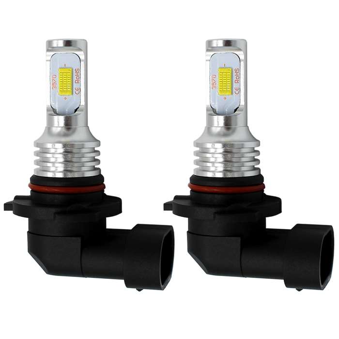 2 PCS 9006 HB4 72W 1000LM 6000-6500K Super Bright White Light Car Fog LED Bulbs, DC 12-24V(Yellow Li