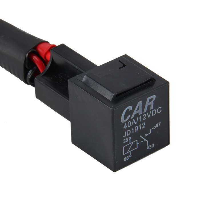 DC 12V 40A H11 Bulb Strengthen Line Group HID Xenon Controller Cable Relay Wiring