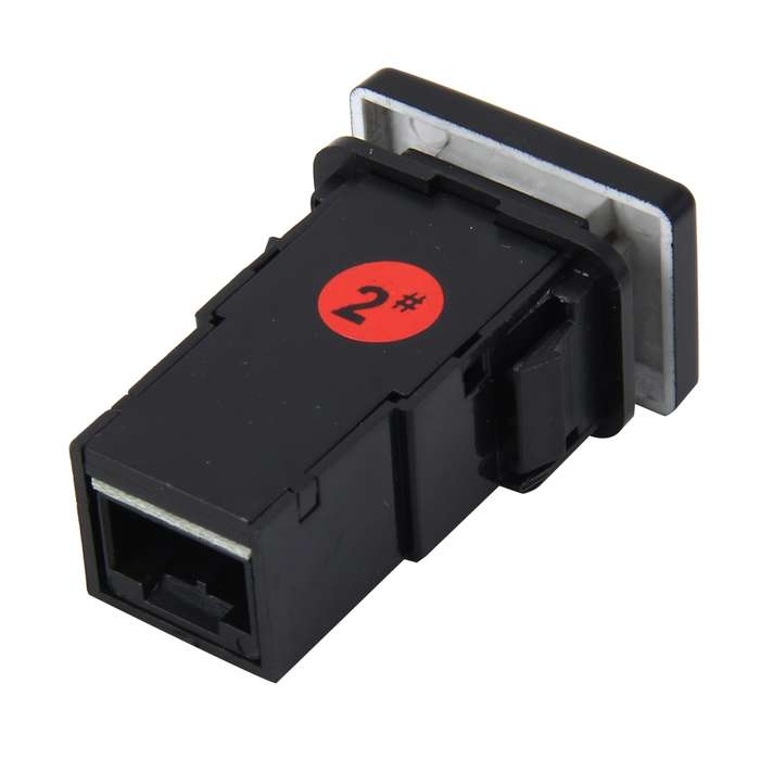 Car Fog Light Lamp Indicator 5 PIN On and Off Button Switch Control Auto Car Fog Light 5 Pin Switch