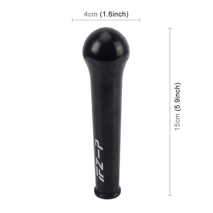 Universal Car Modified Shifter Lever Cover Manual Automatic Gear Shift Knob, Size: 15*4cm(Black)
