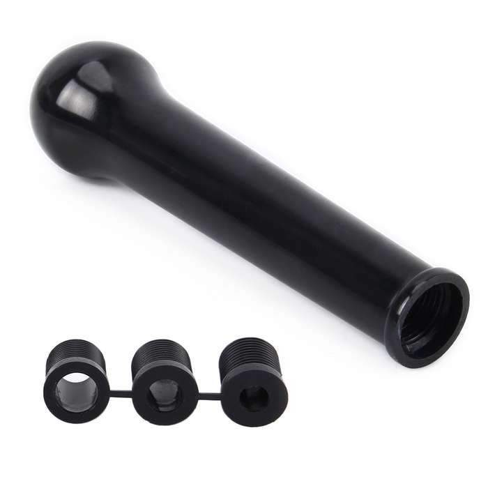 Universal Car Modified Shifter Lever Cover Manual Automatic Gear Shift Knob, Size: 15*4cm(Black)