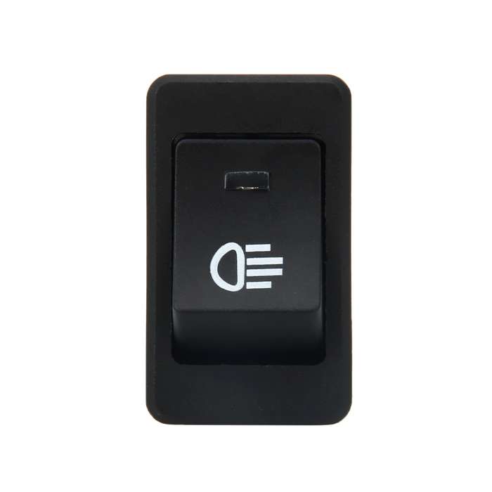 30 Amp 12 Volt Four Plugs LED ON OFF Car Fog Light Switch (Blue Light)