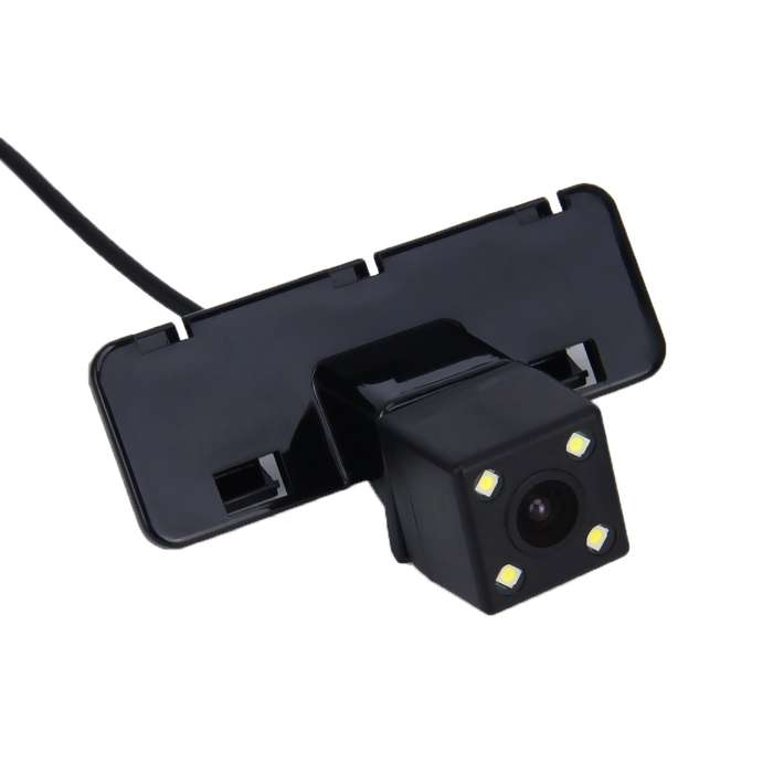 656492 Effective Pixel NTSC 60HZ CMOS II Waterproof Car Rear View Backup Camera With 4 LED Lamps f