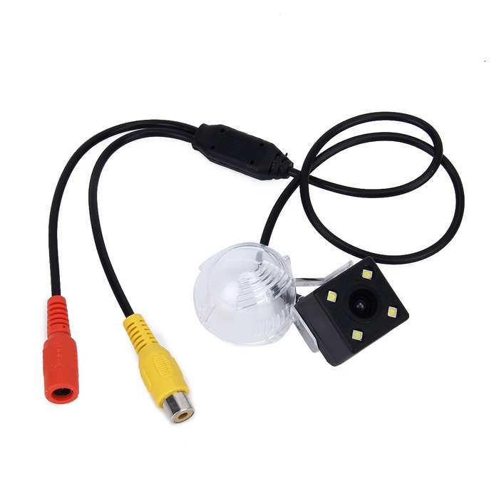656492 Effective Pixel NTSC 60HZ CMOS II Waterproof Car Rear View Backup Camera With 4 LED Lamps f