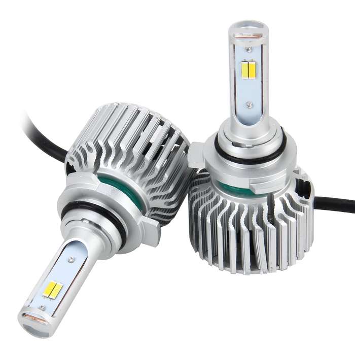 2 PCS 9012 26W 2250LM Car Headlight LED Auto Light Built-in CANBUS Function (White Light, Yellow Li