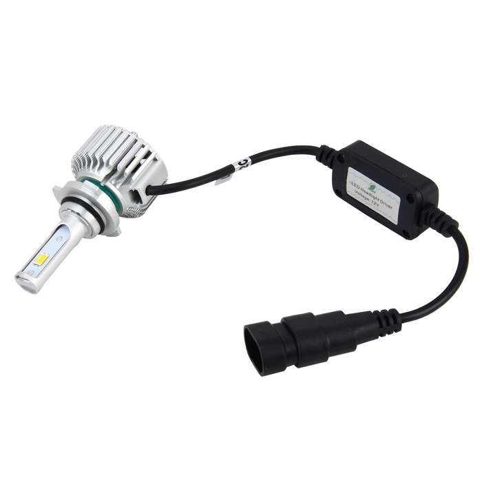 2 PCS 9012 26W 2250LM Car Headlight LED Auto Light Built-in CANBUS Function (White Light, Yellow Li