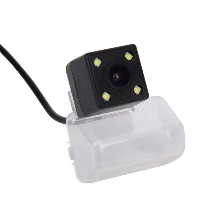 656492 Effective Pixel NTSC 60HZ CMOS II Waterproof Car Rear View Backup Camera With 4 LED Lamps f