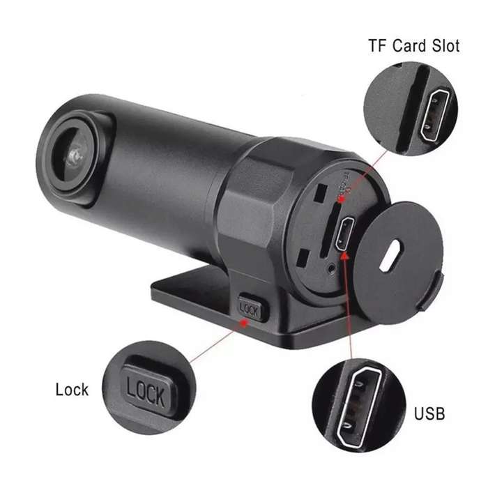 Mini Car Dash Camera WiFi Monitor Full HD Dashcam Video Recorder Camcorder Motion Detection, Support