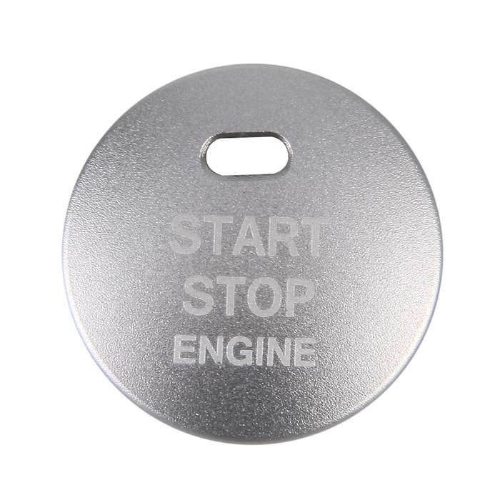 3D Aluminum Alloy Engine Start Stop Push Button Cover Trim Decorative Sticker for Mazda CX4 / CX5 /