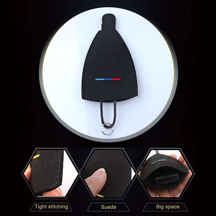 Universal Car Remote Smart Key Case Suede Protective Cover