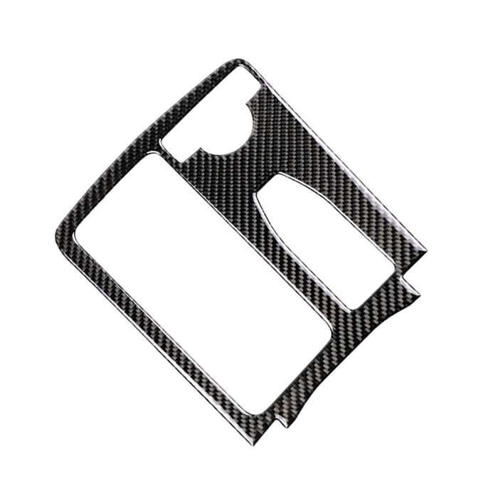 Car Carbon Fiber Right Drive Gear Position Panel Decorative Sticker for Mercedes-Benz W204 2007-2013