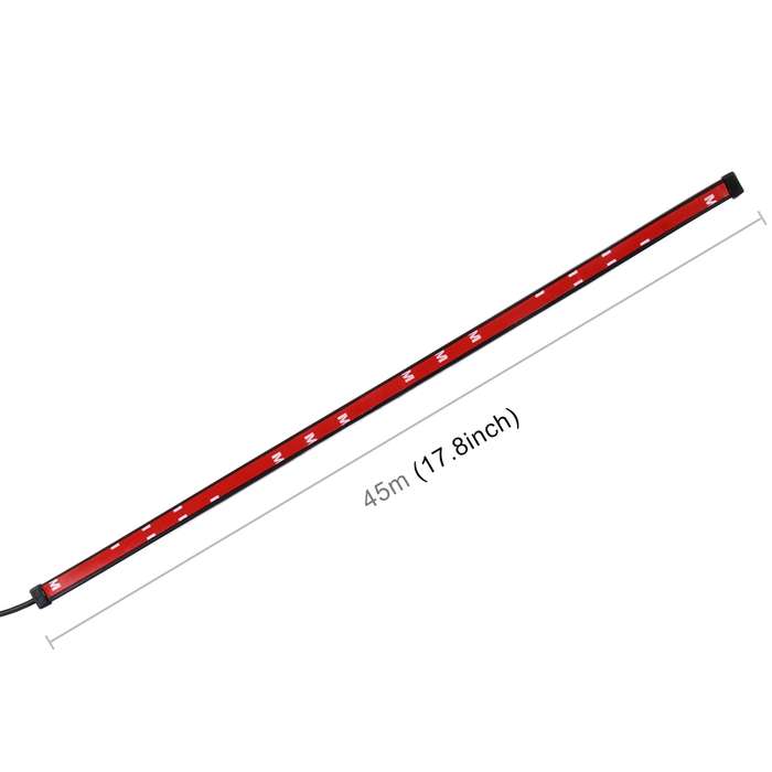 45cm 12W 3014-SMD LED 720LM Car Bulb Turn Signal Auto Reverse Lamp Daytime Running Light Source (Whi