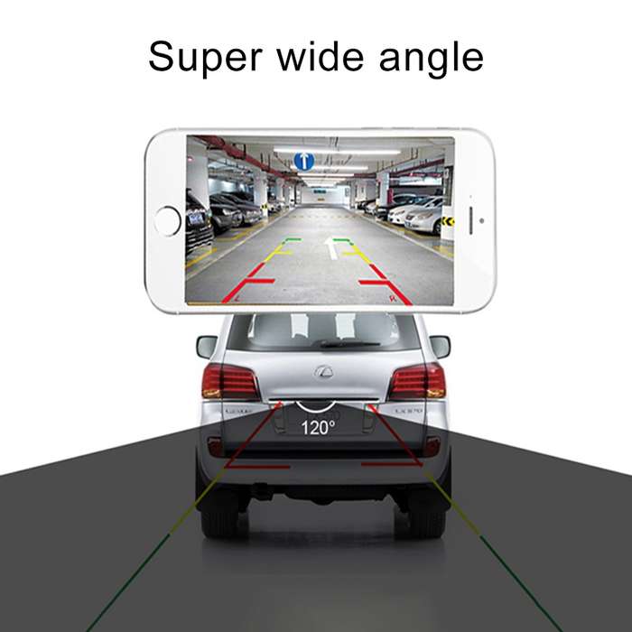 IP66 Waterproof Night Vision Mini WiFi Reversing Car Camera, Night Vision Distance: 5-10m