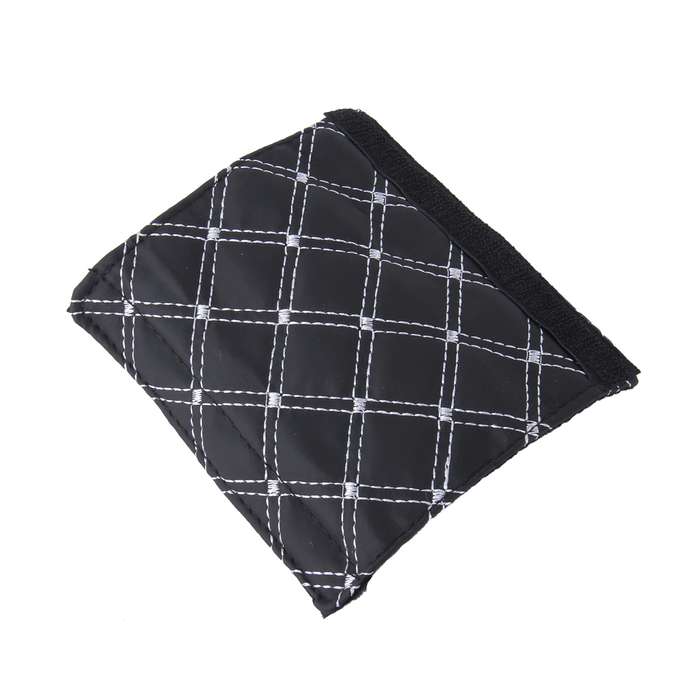 3 PCS Car Hand Brake Cover Shift Knob Gear Stick Cushion Sets Rear View Mirror Sets Cover Car Access