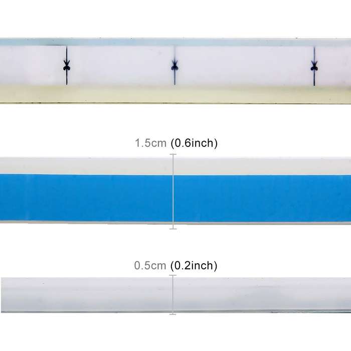 2 PCS 60cm DC12V 7.5W Ultra-thin Waterproof Car Auto Double Colors Turn Lights / Running Lights SMD-