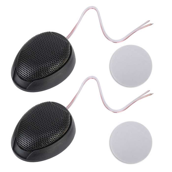 2 PCS TW-106 1000W 98dB Car Dome Tweeter Audio Loudspeaker Treble Speaker
