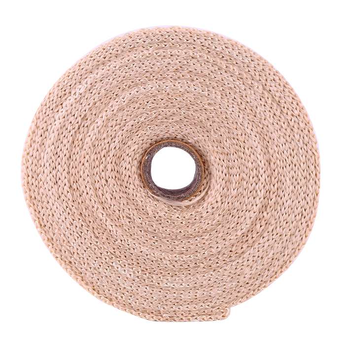 10m Cotton Material Exhaust Wrap Auto Motorcycle Exhaust Heat Shield Wrap Heat Resistant Wrap, Rando