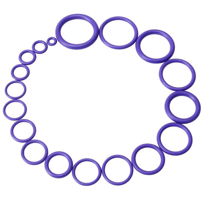 270 PCS Car Auto Vehicle 18 Sizes Assortment Kit Air Conditioning HNBR Seal O-Ring Set