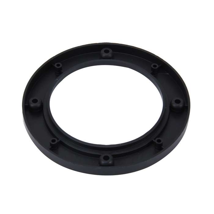 2 PCS 4 inch Car Auto ABS Loudspeaker Base Protection Hollow Cover Holder Mat, Inner Diameter: 10cm