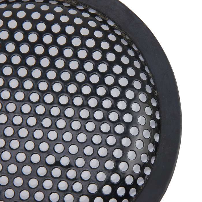 5 inch Car Auto Metal Mesh Black Round Hole Subwoofer Loudspeaker Protective Cover Mask Kit with Fix