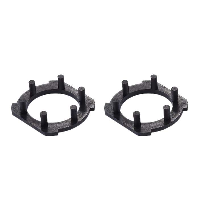 1 Pair H7 LED Headlight Bulb Retainers Holder Adapter for Mazda 3/5/6 M3/M5/M6