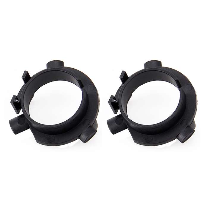 1 Pair H7 LED Headlight Bulb Retainers Holder Adapter for KIA Sorento/Sportage R/Grand Santa Fe/K3/K