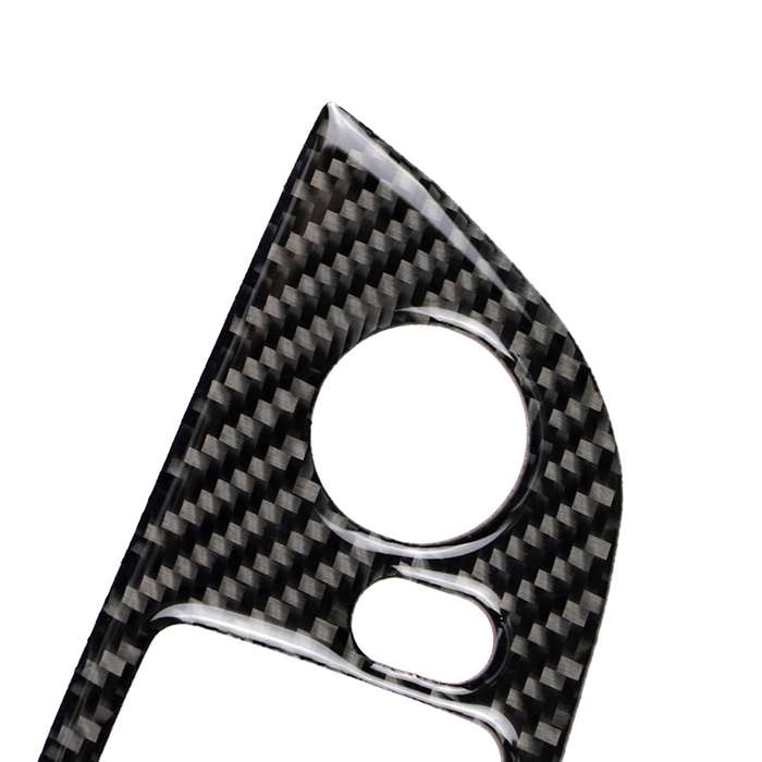 Car Carbon Fiber Window Lift Panel Without Folding Key Three Color Decorative Sticker for BMW Z4 Lef