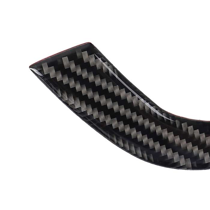 Car Carbon Fiber Window Lift Panel Without Folding Key Three Color Decorative Sticker for BMW Z4 Lef