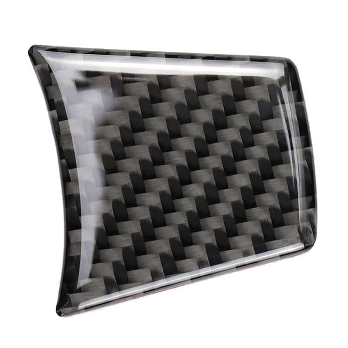 Car Carbon Fiber Steering Wheel Solid Color Decorative Sticker for BMW Z4 2009-2015