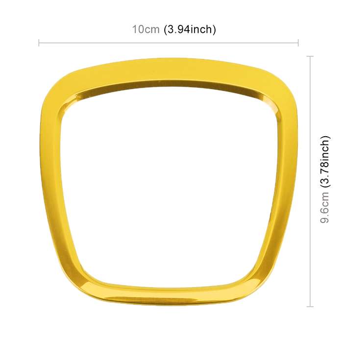 Car Auto Steering Wheel Decorative Ring Cover Trim Sticker Decoration for Audi(Blue)