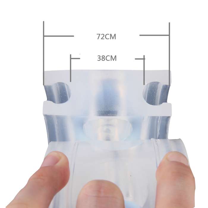 2 PCS Car Auto B Type Shock Absorber Spring Bumper Power Cushion Buffer, Spring Spacing: 34mm, Collo