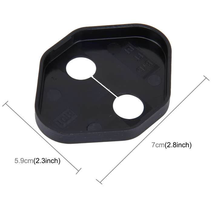 4 PCS Car Door Lock Buckle Decorated Rust Guard Protection Cover for Toyota Corolla VIOS Highlander