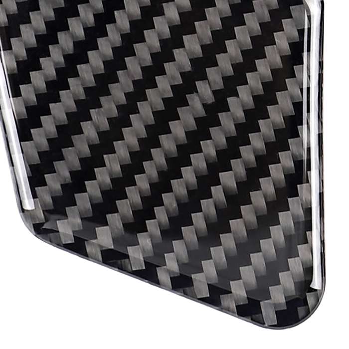 4 PCS Car Solid Color Carbon Fiber Door Inner Handle Wrist Panel Decorative Sticker for Mercedes-Ben
