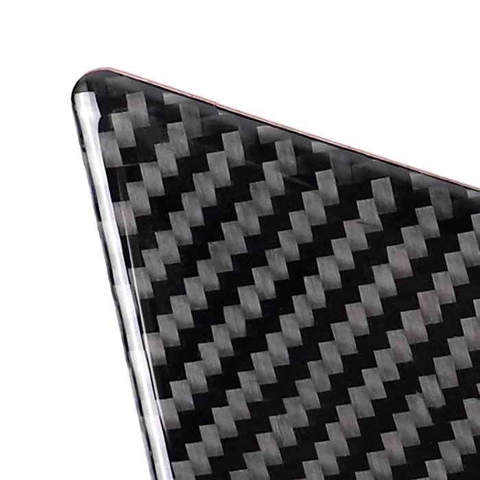 4 PCS Car Solid Color Carbon Fiber Door Inner Handle Wrist Panel Decorative Sticker for Mercedes-Ben