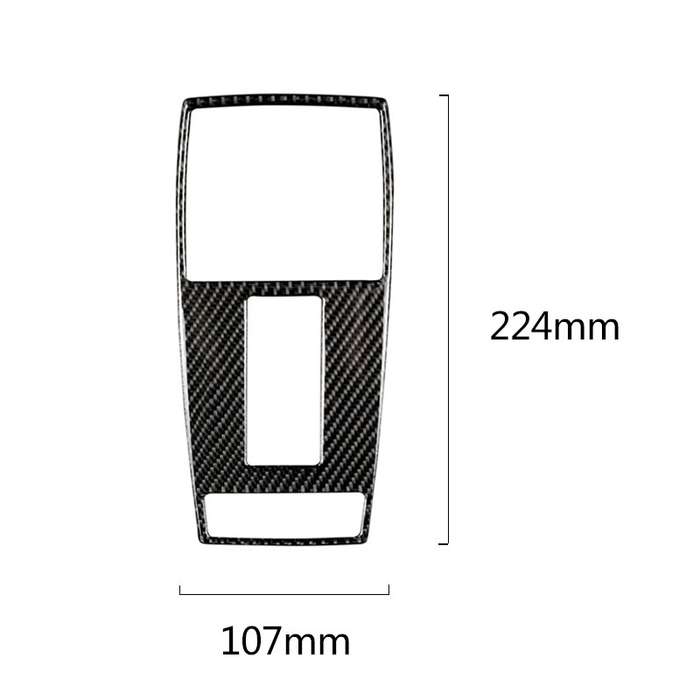 Car Carbon Fiber Reading Lamp Frame Decorative Sticker for Mercedes-Benz W204 2007-2013 / W212 2010-