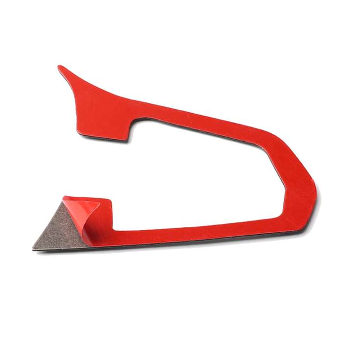 Car Tricolor Carbon Fiber Steering Wheel Button Configuration A Decorative Sticker for BMW 5 Series
