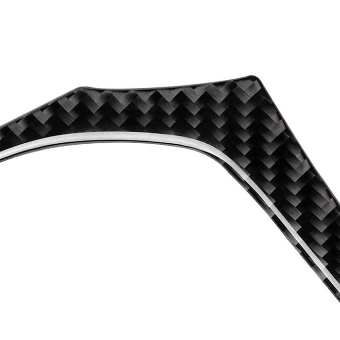 Car Carbon Fiber Steering Wheel Lower Panel Decorative Sticker for BMW G30(2018-2020) / G01(2018-202