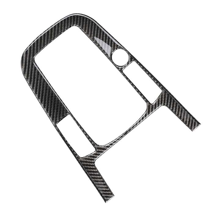 Car Carbon Fiber Gear Position Panel Decorative Sticker for Audi 2010-2018 Q5 / 2009-2016 A4L / 2009