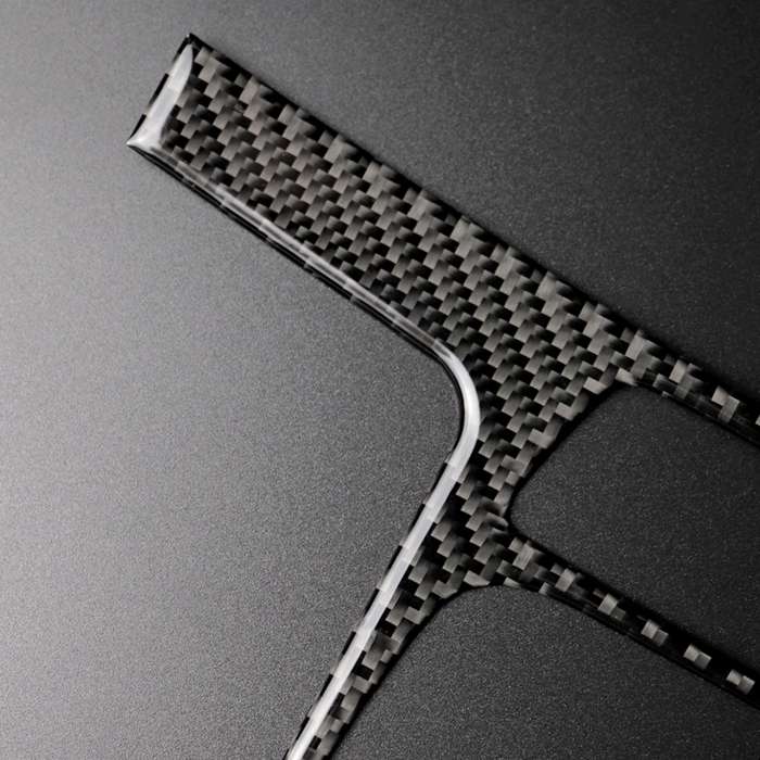 Car Carbon Fiber Gear Position Panel Decorative Sticker for Audi 2010-2018 Q5 / 2009-2016 A4L / 2009