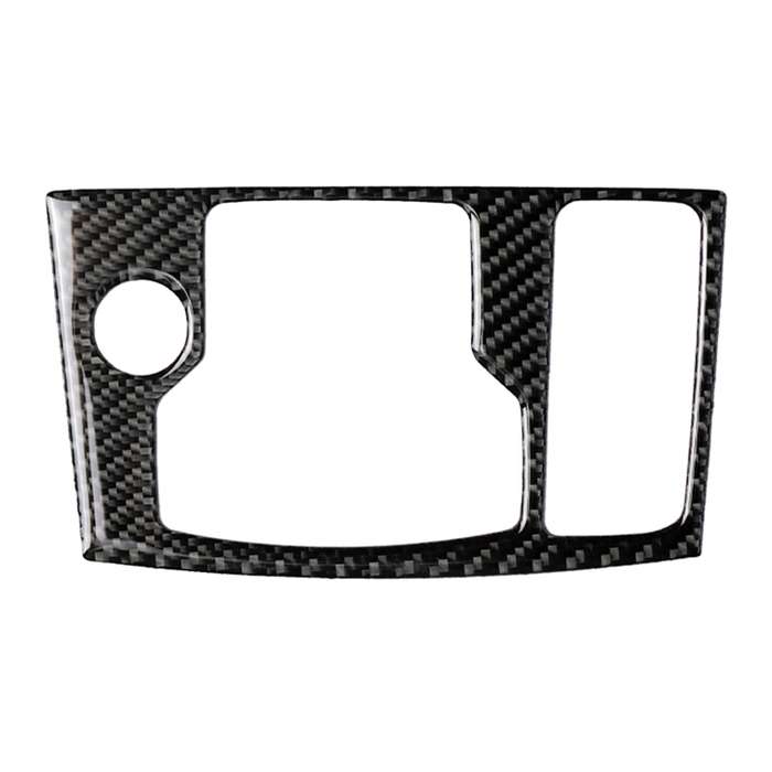 Car Carbon Fiber Right Drive Multimedia Frame B Decorative Sticker for Mazda Axela 2017-2018