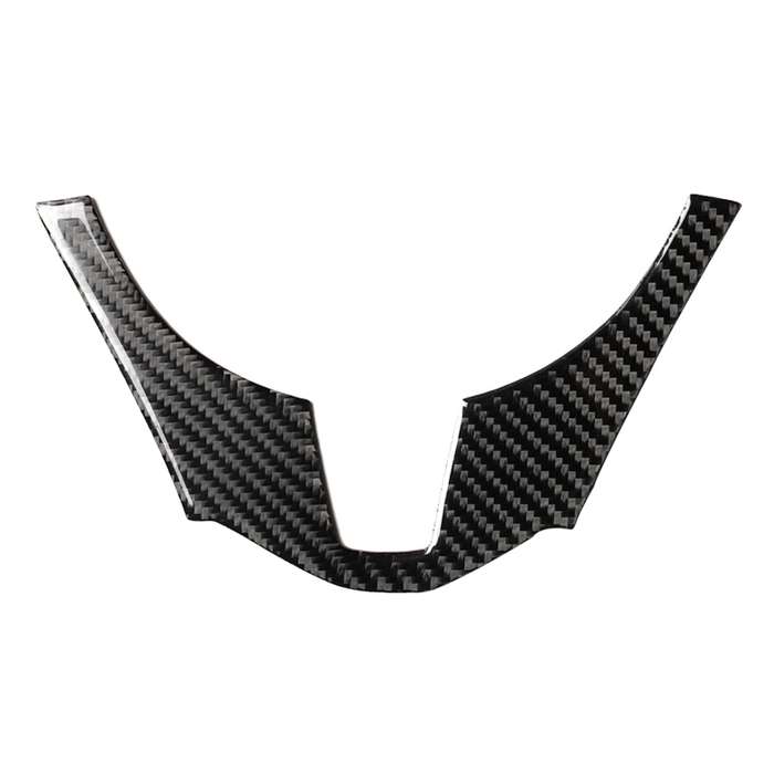 Car Carbon Fiber Steering Wheel Decorative Sticker for Mazda Axela 2014-2016